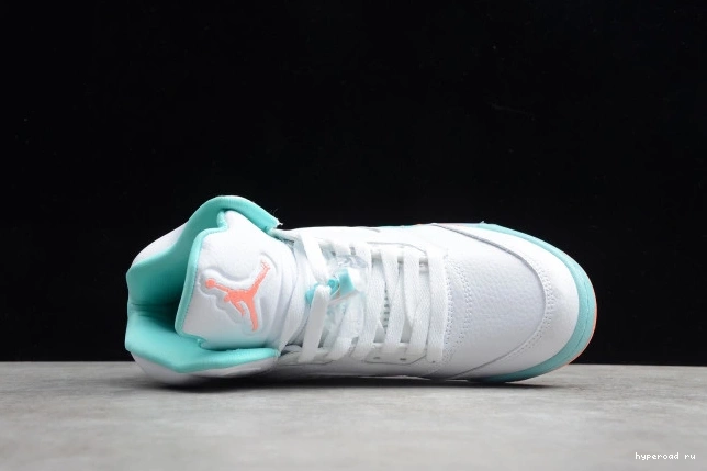 5 Aqua 440892-100 GS Air Jordan Light 0803
